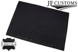 PURPLE  DIAMOND STITCH QUILTED LEATHER PADDED PANEL LUXURY PREMIUM 125CM X 85CM