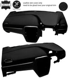 BLACK STITCHING TOP DASH DASHBOARD LEATHER COVER FITS FIAT GRANDE PUNTO 06-10