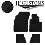 GREY DIAMOND VINYL 4X TAILORED FLOOR CARPETS FOR BENTLEY CONTINENTAL 05-11 JF1
