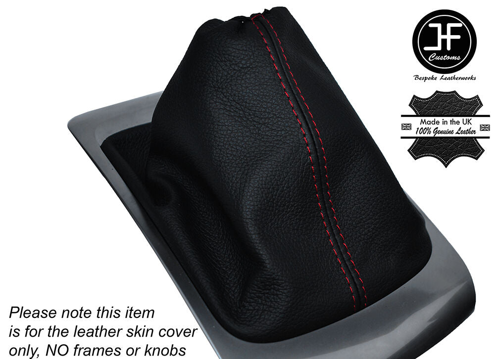 RED STITCH LEATHER MANUAL GEAR GAITER FITS CITROEN C4 GRAND PICASSO 14-16