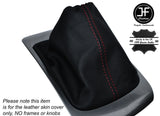 RED STITCH LEATHER MANUAL GEAR GAITER FITS CITROEN C4 GRAND PICASSO 14-16