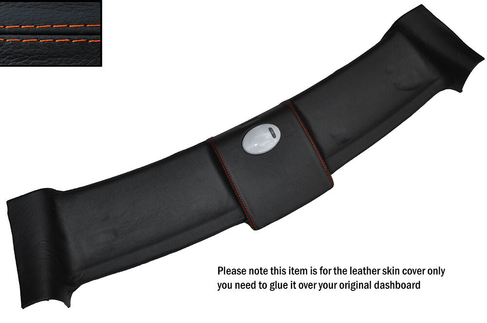 ORANGE STITCH TOP ROOF PANEL SKIN COVER FITS SMART FORTWO 451 CONVERTIBLE 07-14