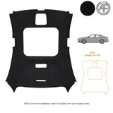 LUXE SUEDE HEADLINER SUNROOF COVER FITS 13-19 MERCEDES BENZ CLA C117 AMG