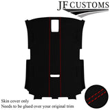 RED STITCH SUEDE ROOF HEADLINER COVER FOR AUDI A3 8P 04-12 3 DOOR CUSTOM NEW