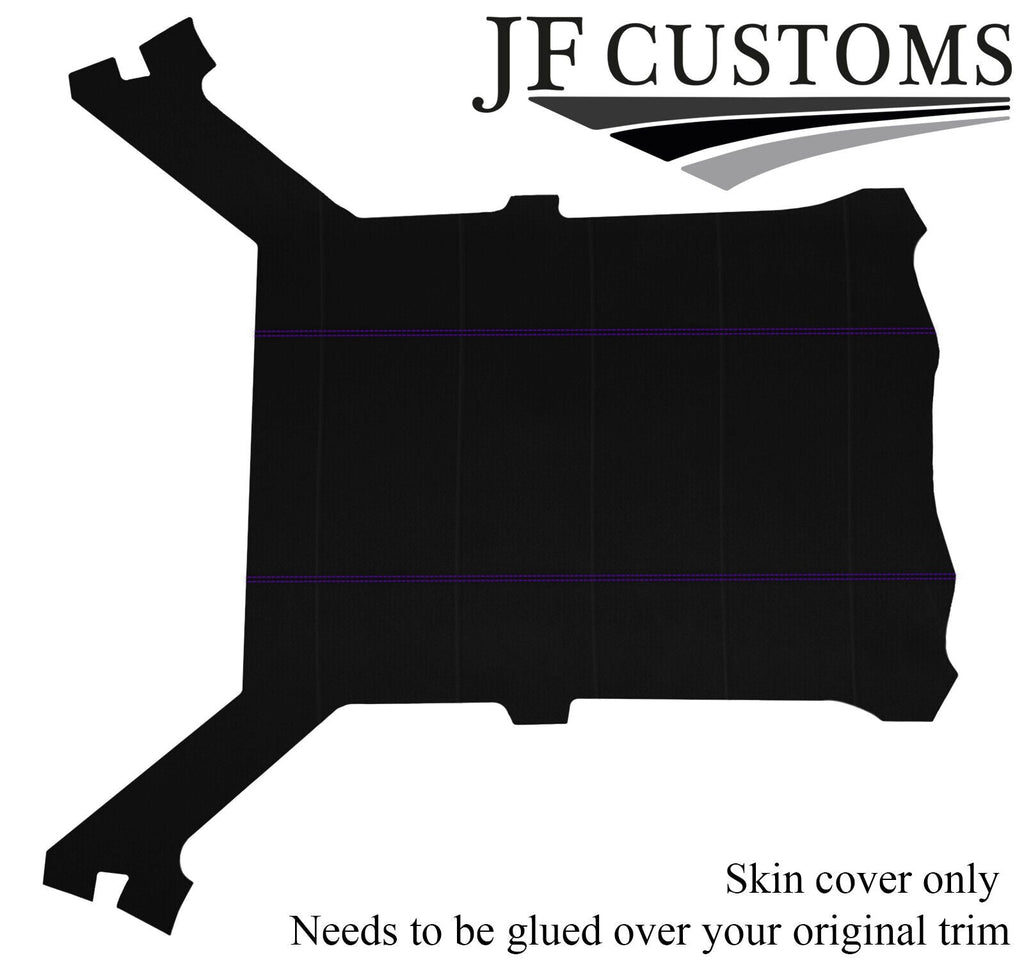 PURPLE STITCH LUXE SUEDE HEADLINER COVER FOR BMW E30 81-92 COUPE CUSTOM NEW