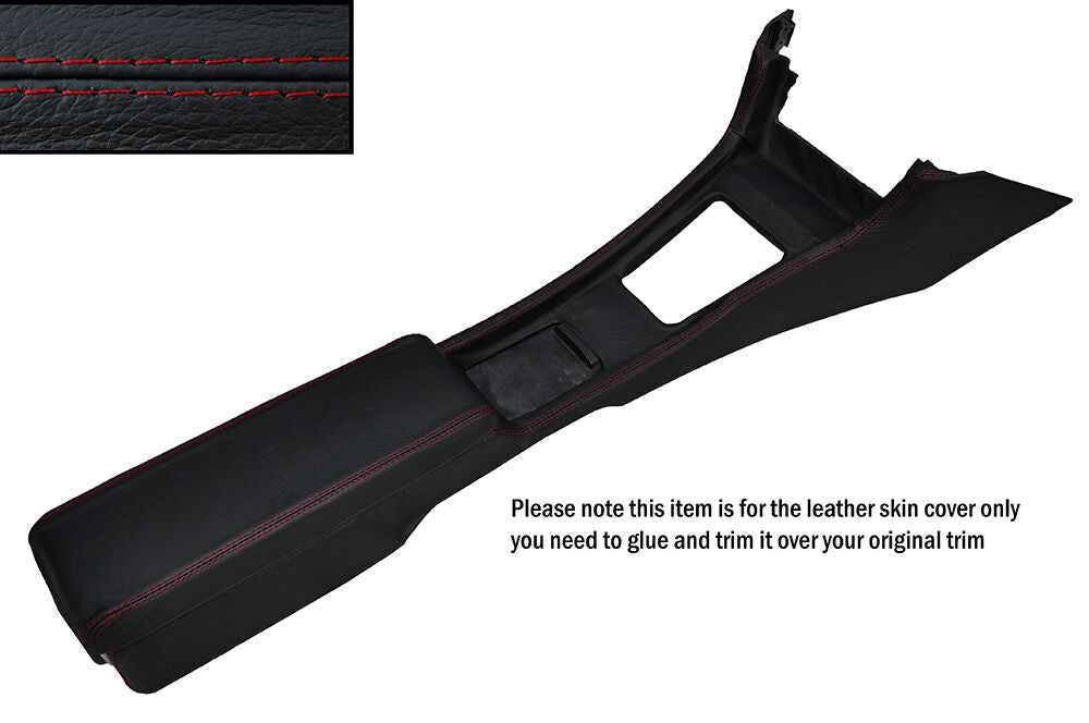 RED STITCH CENTRE CONSOLE&ARMREST SKIN COVERS FITS DATSUN 260Z 280Z 2+2 74-78