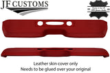 D RED LEATHER TOP DASH DASHBOARD COVER FITS FORD MUSTANG 1964-1965 CUSTOM NEW