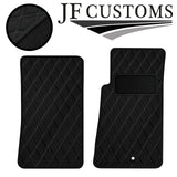 GREY DIAMOND VINYL 2X TAILORED FLOOR CARPETS FOR MAZDA MX5 MK2 98-05 JF1