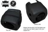 BLACK STITCH STEERING SHROUD COLUMN LEATHER COVER FITS CORVETTE C6 2005-2013