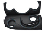 blue stitch FITS BMW MINI ONE COOPER S 04-07 THREE PIECE DASH KIT LTHR COVERS