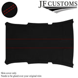 RED STITCH SUEDE ROOF  HEADLINER COVER FOR SUBARU IMPREZA MK3 07-11 5 DOOR