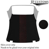 DSG2 RED STITCH LUXE SUEDE HARDTOP HEADLINER COVER FOR BMW E46 CONVERTIBLE