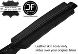 BLACK STITCHING LEATHER HANDBRAKE HANDLE COVER FITS VOLVO 850 1992-1997