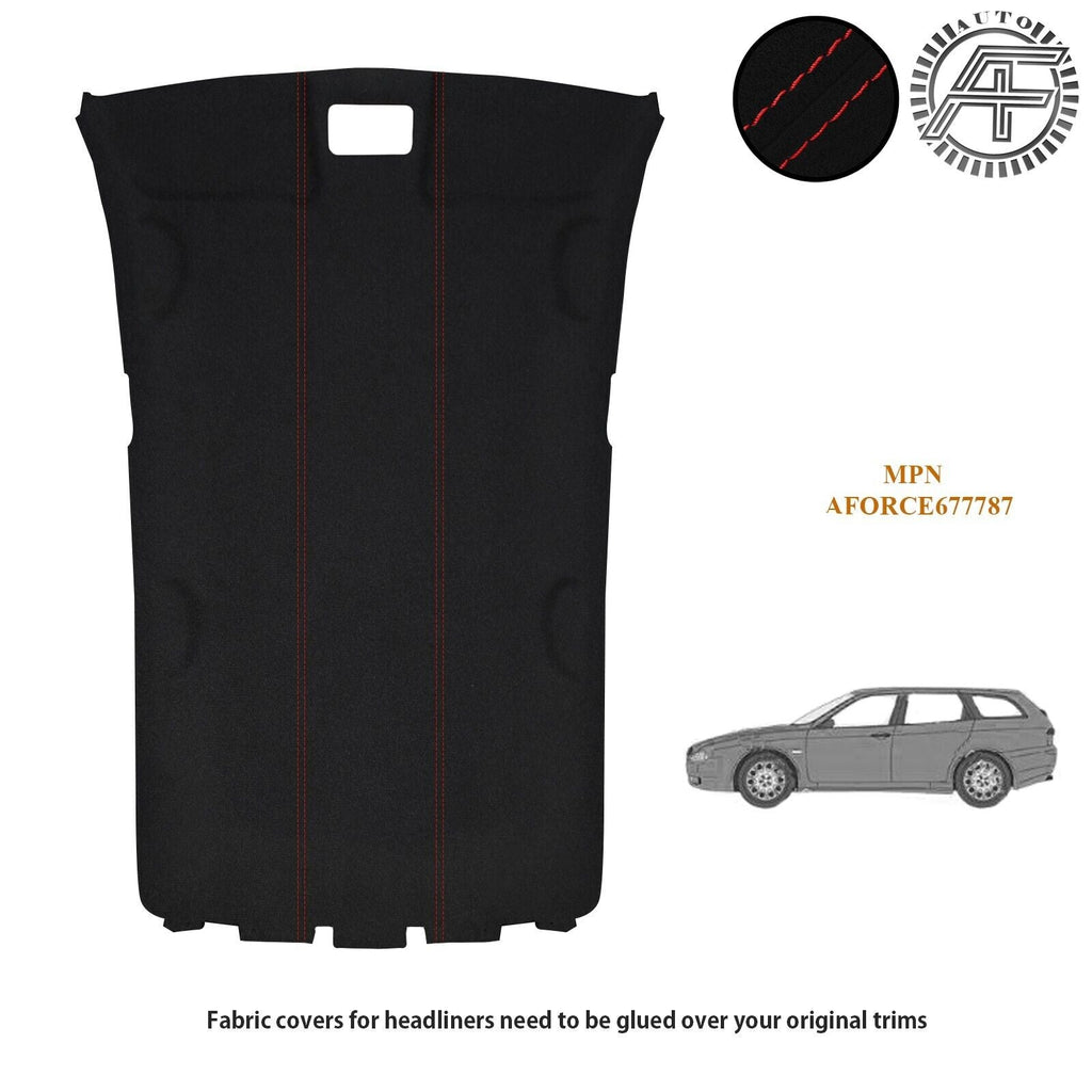 LUXE SUEDE HEADLINER COVER FITS ALFA ROMEO 156 98-03