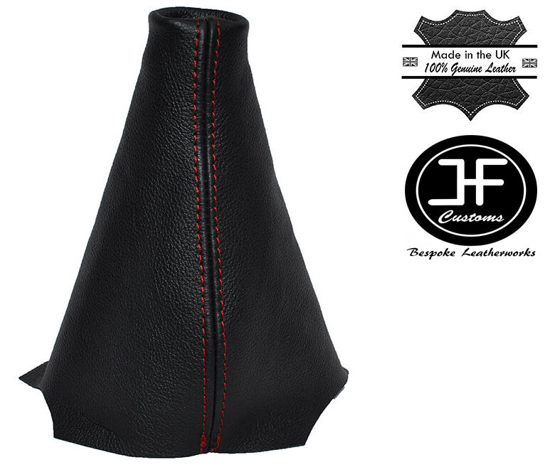 RED STITCH LEATHER GEAR GAITER SHIFT BOOT FITS CITROEN BERLINGO 2009-2012