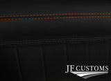 TAN STITCHING TOP-GRAIN LEATHER FULL DASH DASHBOARD COVER FITS MG MGB 68-71