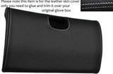 WHITE STITCH BOTTOM GLOVE BOX LID LEATHER COVER FITS TOYOTA SUPRA MK4 93-02