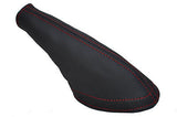 FITS TRIUMPH SPITFIRE MK3 HANDBRAKE GAITER RED STITCH CUSTOM NEW MADE IN UK