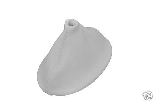 FITS CHRYSLER PT CRUISER  GEAR GAITER WHITE LEATHER 01-07 CUSTOM NEW MADE IN UK