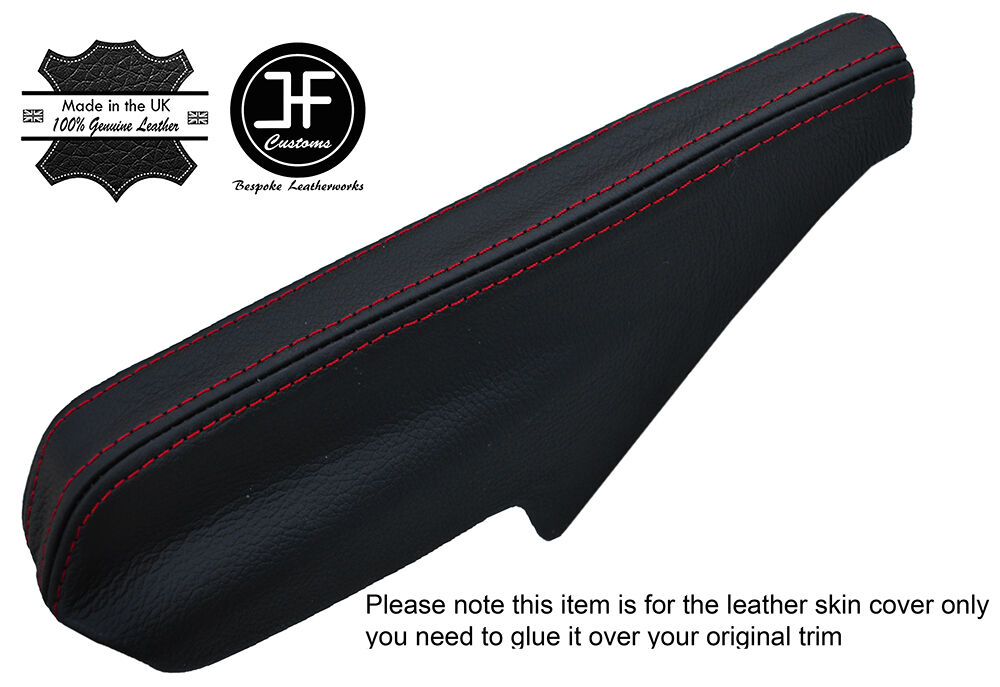 RED STITCHING HANDBRAKE TRIM LEATHER COVER FITS MERCEDES VITO W638 1996-2003