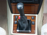 FITS MERCEDES E CLASS 1995-2001 GEAR GAITER GENUINE LEATHER CUSTOM NEW