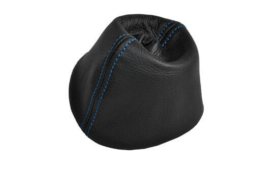 BLUE STITCH FITS TRIUMPH HERALD & VITESSE LEATHER GEAR  GAITER FITS OVER RUBBER