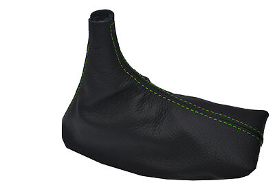 FITS PORSCHE 986 BOXSTER 1996-2004 GEAR GAITER green stitch CUSTOM NEW