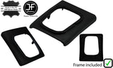 BLACK STITCH LEATHER GEAR SURROUND BASE FRAME FOR VW GOLF MK3 JETTA 91-98