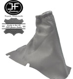 FITS VOLVO V70  2001-2004 LIGHT GREY HANDBRAKE GAITER COVER GENUINE LEATHER
