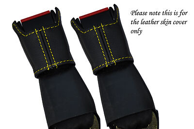 YELLOW STITCH FITS PORSCHE 911 993 964 & 924 944 968 2X REAR SEAT BELT COVERS