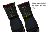 YELLOW STITCH FITS PORSCHE 911 993 964 & 924 944 968 2X REAR SEAT BELT COVERS
