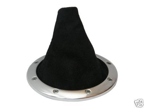 FITS AUDI TT BLACK SUEDE GEAR GAITER LEATHER SHIFT BOOT NEW CUSTOM NEW