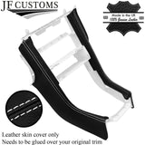 WHITE STITCH LEATHER CENTRE DASH CONSOLE COVERS FITS MERCEDES SLK R170 96-04