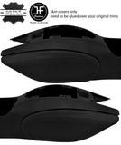 BLACK STITCH 2X KNEE PAD CARBON VINYL COVER FOR PORSCHE 986 BOXSTER CARRERA 996