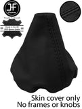 BLACK STITCH RIGHT HAND DRIVE LEATHER GEAR GAITER FOR RENAULT ALPINE A610 GTA