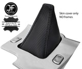 BLACK STITCH CARBON FIBER VINYL GEAR GAITER FOR CHRYSLER CROSSFIRE 2003-2008
