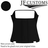 BLACK STITCH SUEDE HARDTOP ROOF HEADLINER KIT COVER FOR BMW E46 CONVERTIBLE