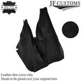 BLACK STITCH MANUAL GEAR & HI LOW LEATHER GAITERS FITS FORD RANGER 2006-2011