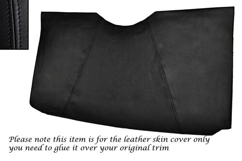 BLACK STITCH FITS TRIUMPH SPITFIRE MK4 REAR PANEL LEATHER SKIN COVER ONLY
