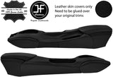 BLACK BLACK FULL CENTRE CONSOLE LEATHER COVERS FITS PORSCHE BOXSTER 986 96-04