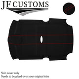 D RED STITCH LEATHER+SUEDE COVERS FOR BMW MINI R50 R53 01-06 TOP RECOVERY KIT