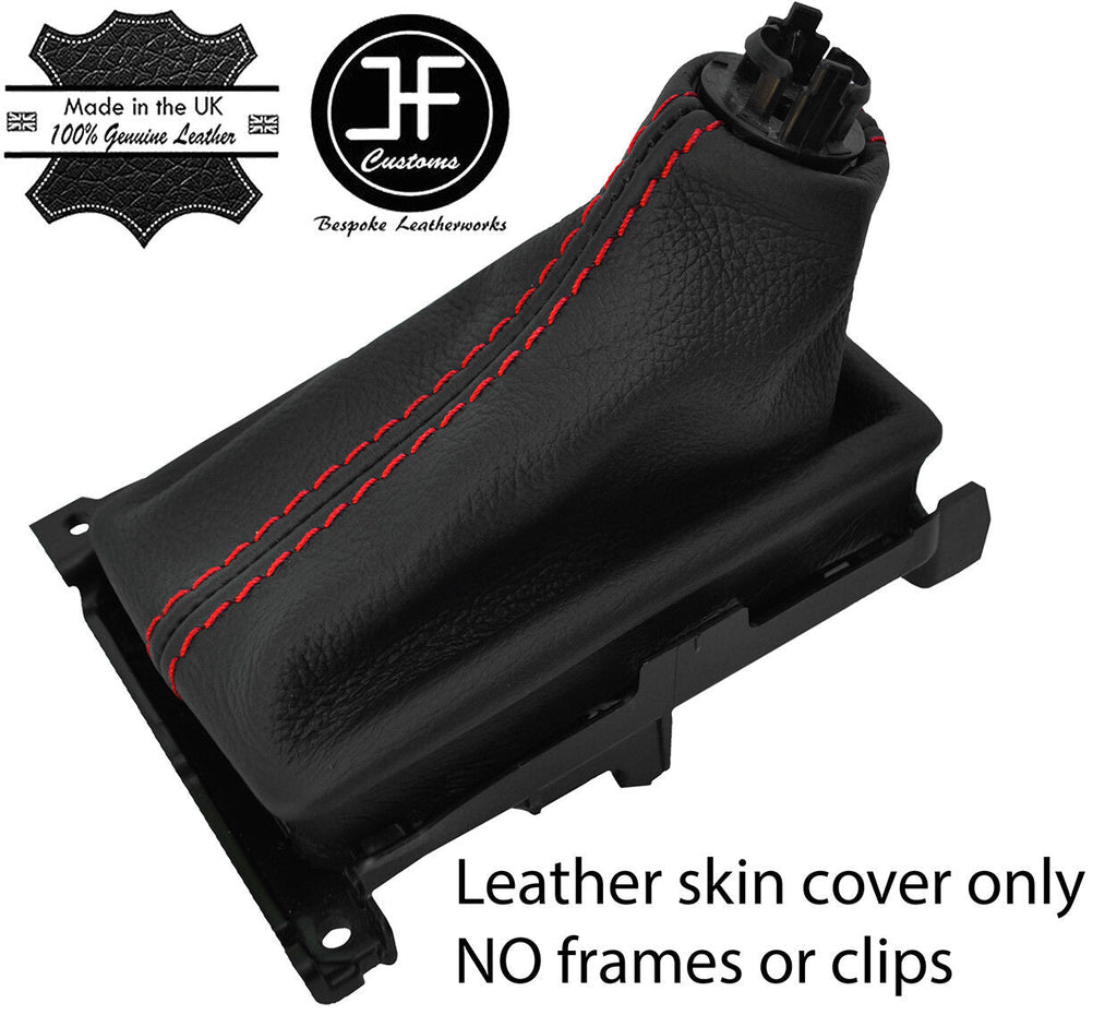 RED STITCH REAL LEATHER AUTOMATIC GEAR GAITER FOR LEXUS IS250 IS350 14-17