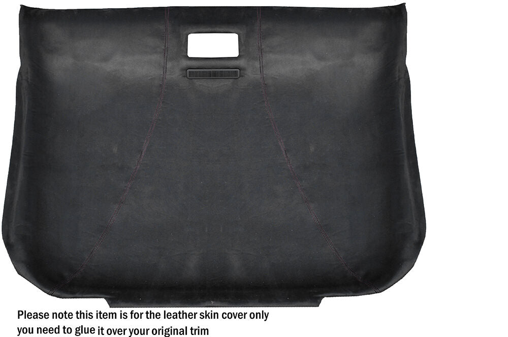BLACK STITCH ROOF LINING HEADLINING LUXE SUEDE SKIN COVER FITS AUDI TT MK1 98-06