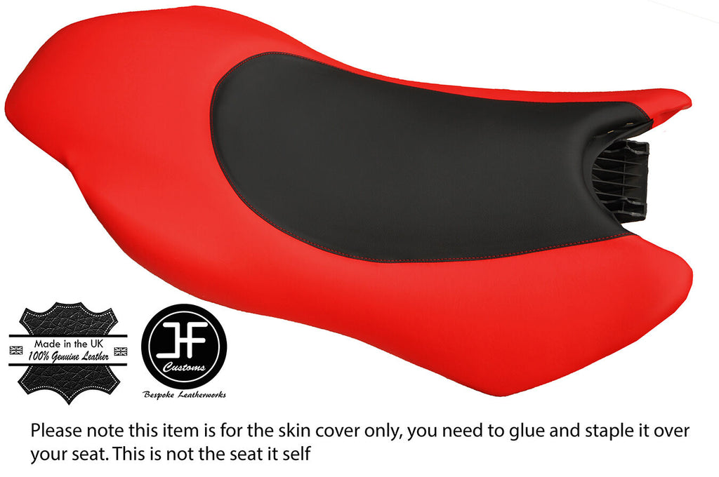 BLACK & B RED VINYL CUSTOM FITS YAMAHA 03-08 GP 1300 R 03-04 GP 800 R SEAT COVER