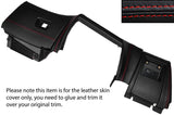 RED STITCH LOWER DASH DASHBOARD TRIM SKIN COVERS FITS BMW 5 SERIES E39 95-03