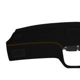 YELLOW STITCH ITALIAN LEATHER DASHBOARD COVER FOR HONDA CIVIC MK6 EK4 EK9 96-00
