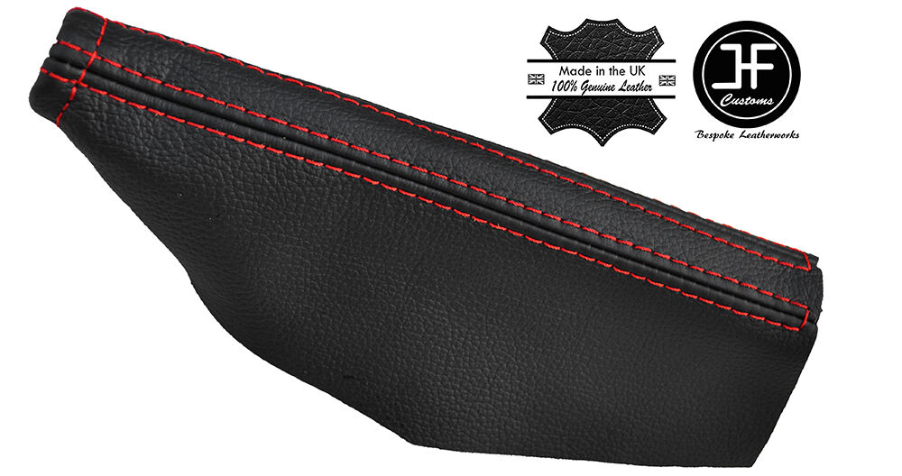 RED STITCH LEATHER HANDBRAKE GAITER FITS HILLMAN AVENGER MK1 CHRYSLER ROOTES