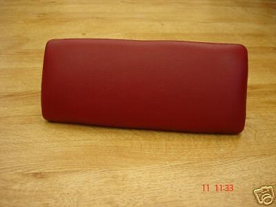 FITS ALFA ROMEO GTV DARK RED CONSOLE LID COVER LEATHER CUSTOM NEW MADE IN UK