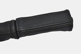 black stitch FITS FORD CAPRI MK1 MK2 MK3 68-87 LEATHER HANDBRAKE HANDLE COVER
