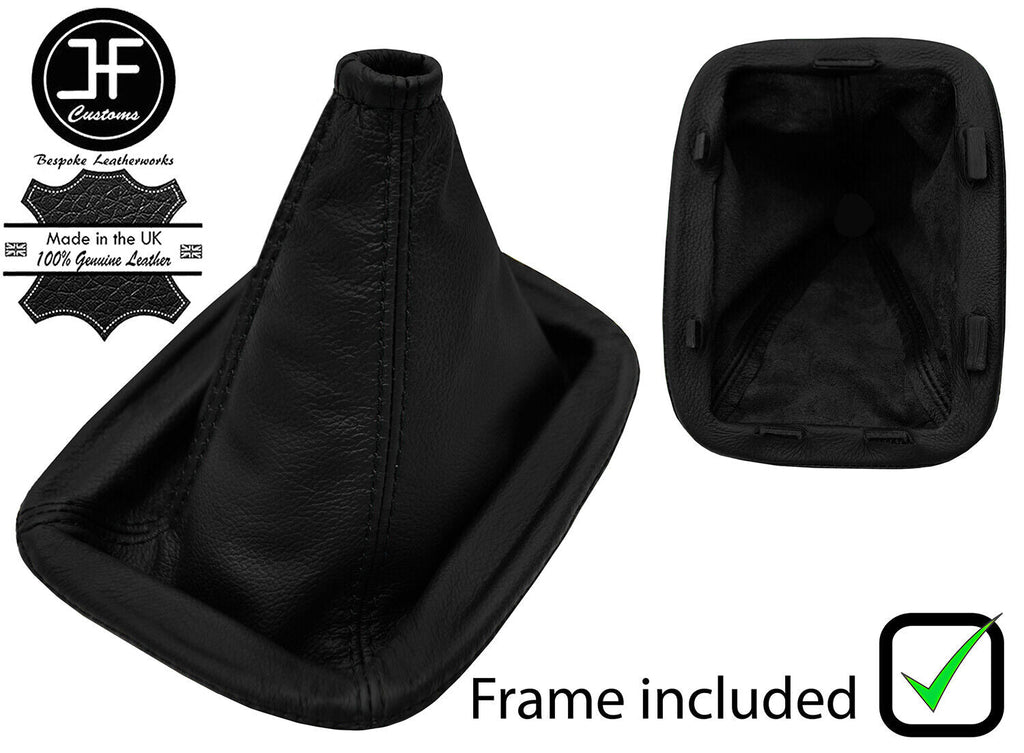 BLACK STITCH LEATHER MANUAL GEAR+PLASTIC FRAME FOR SCANIA P SERIES 2004-2019